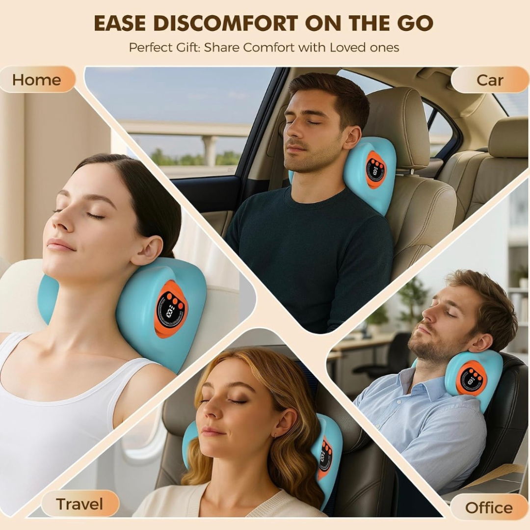 3-in-1 Neck Massager | Heat, EMS & Vibration